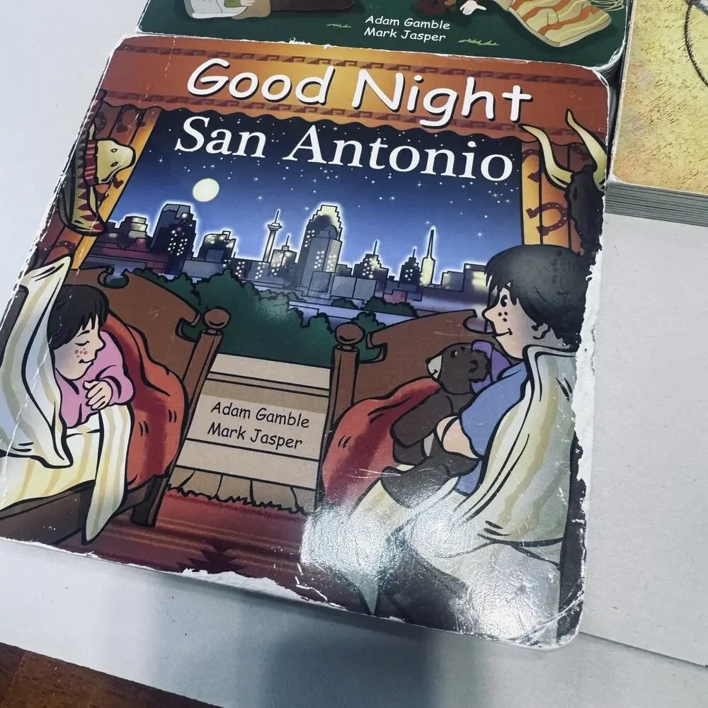 Good Night San Francisco Cowboys‎ Board book Lot Texas Baby Cowboy Camp